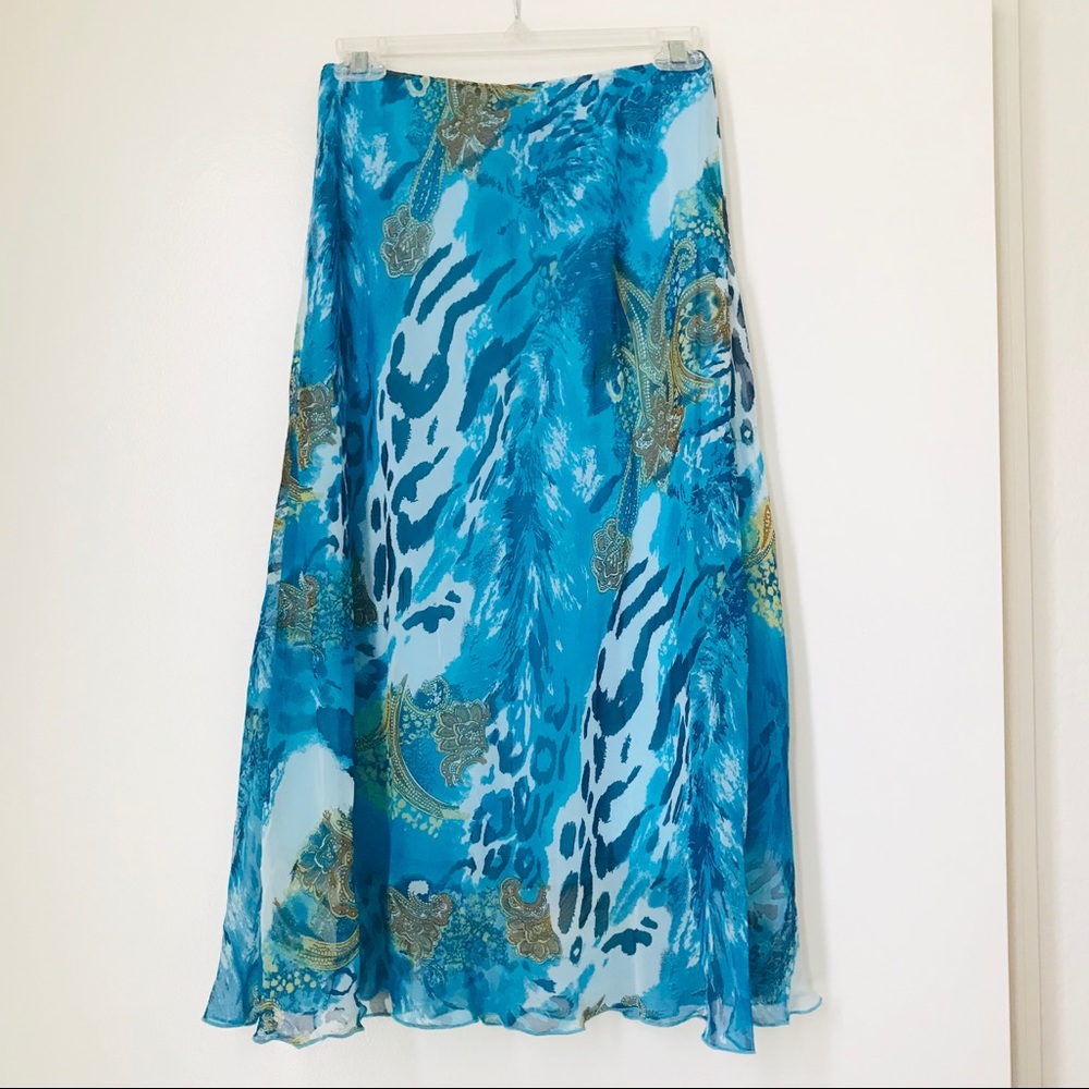 Blue Skirt